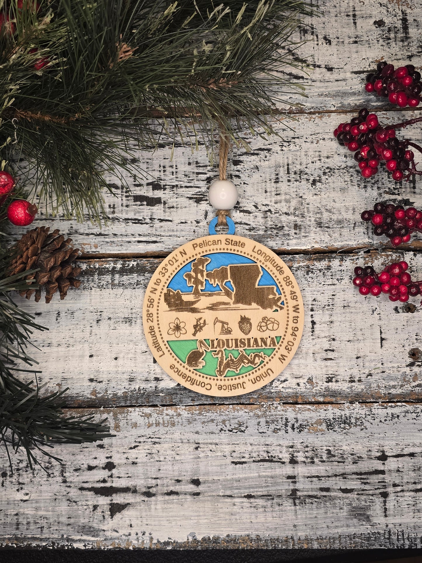 Louisiana State Ornament