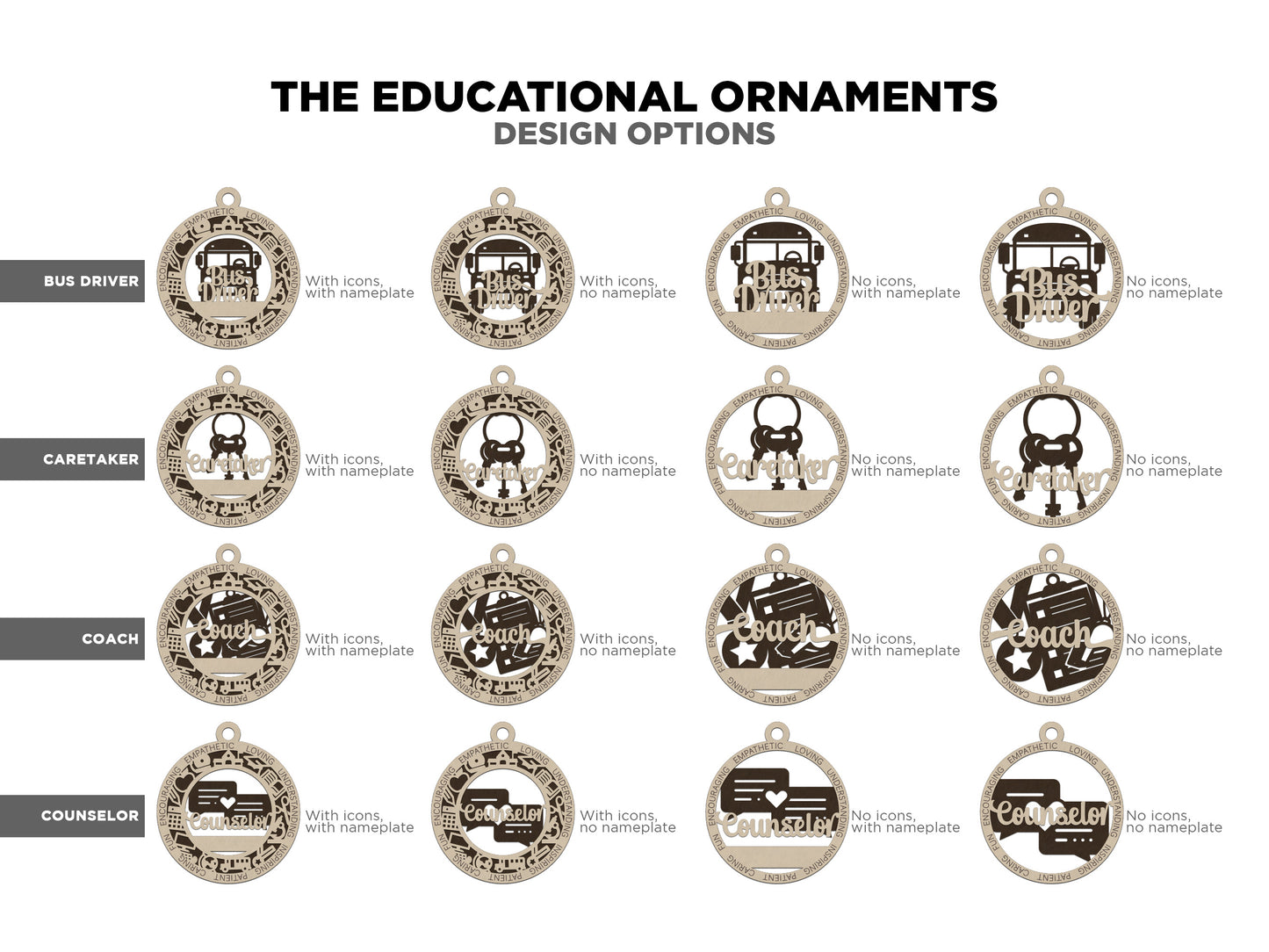 Educational Ornaments