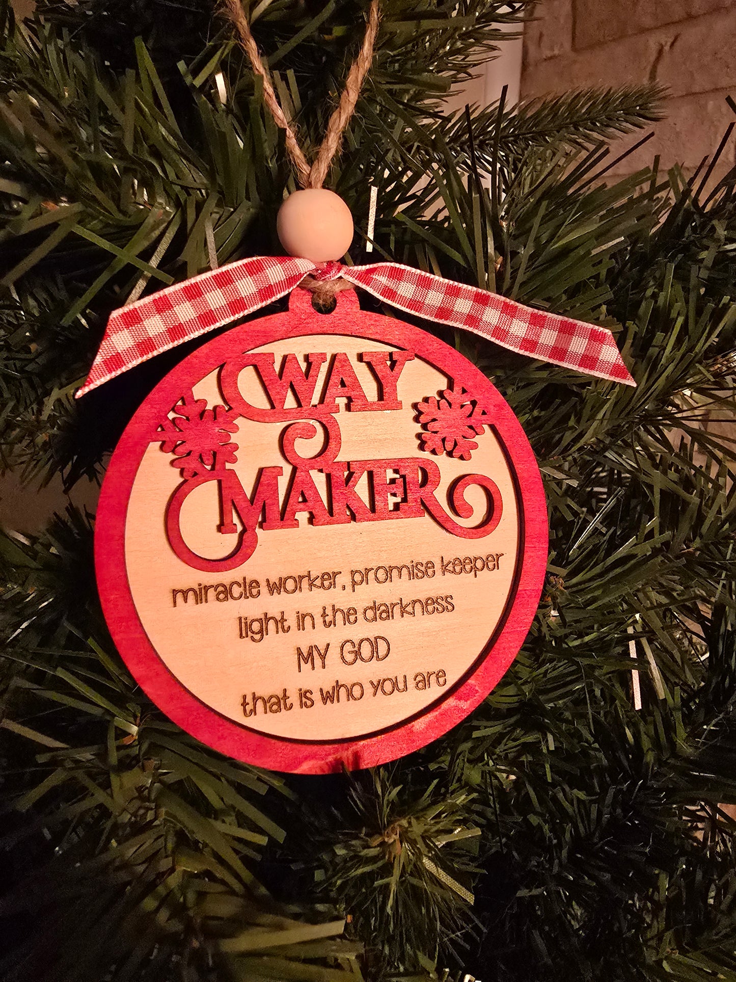 Way Maker Ornament