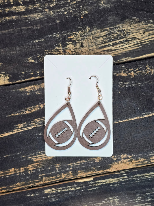 Football Earrings