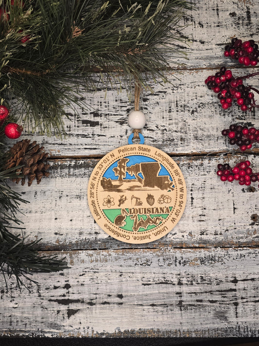 Louisiana State Ornament