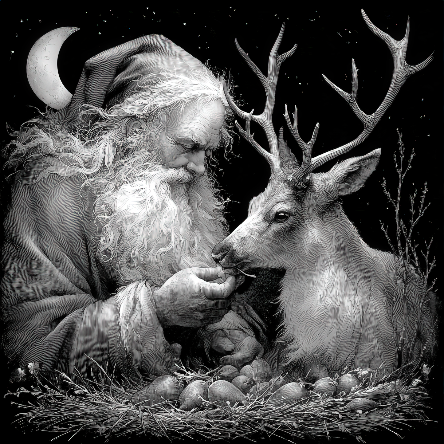 Slate Coasters - Christmas