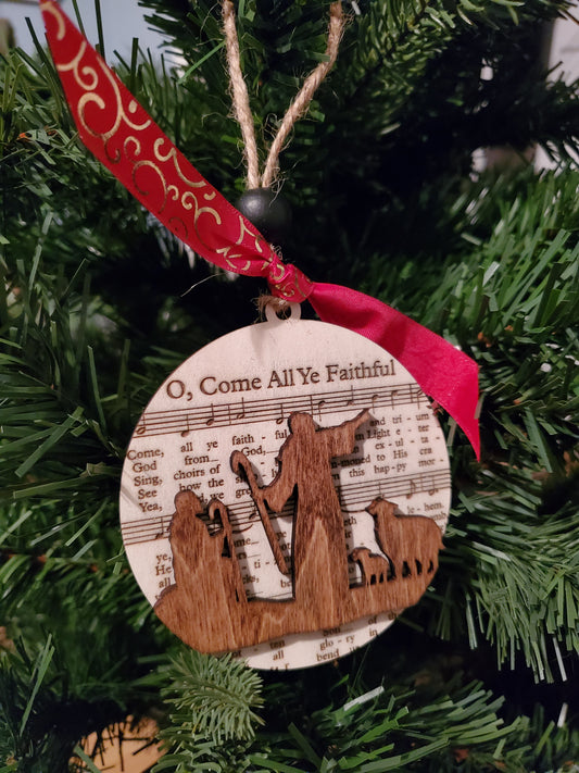 O Come All Ye Faithful Ornament