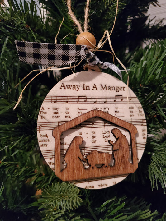 Away in a Manger Ornament