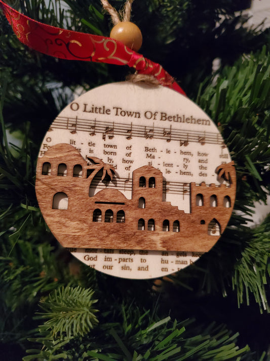 O Little Town of Bethlehem Ornament