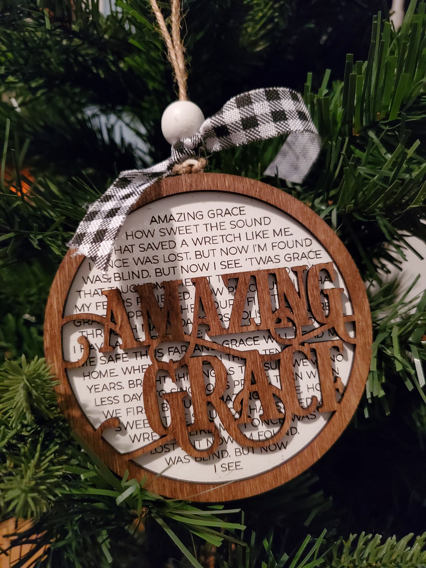 Amazing Grace Ornament