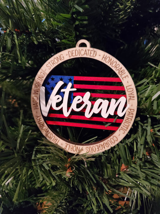 Veteran Ornament