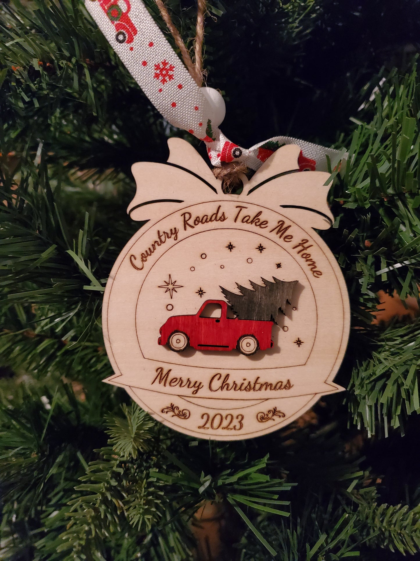 Country Roads Ornament