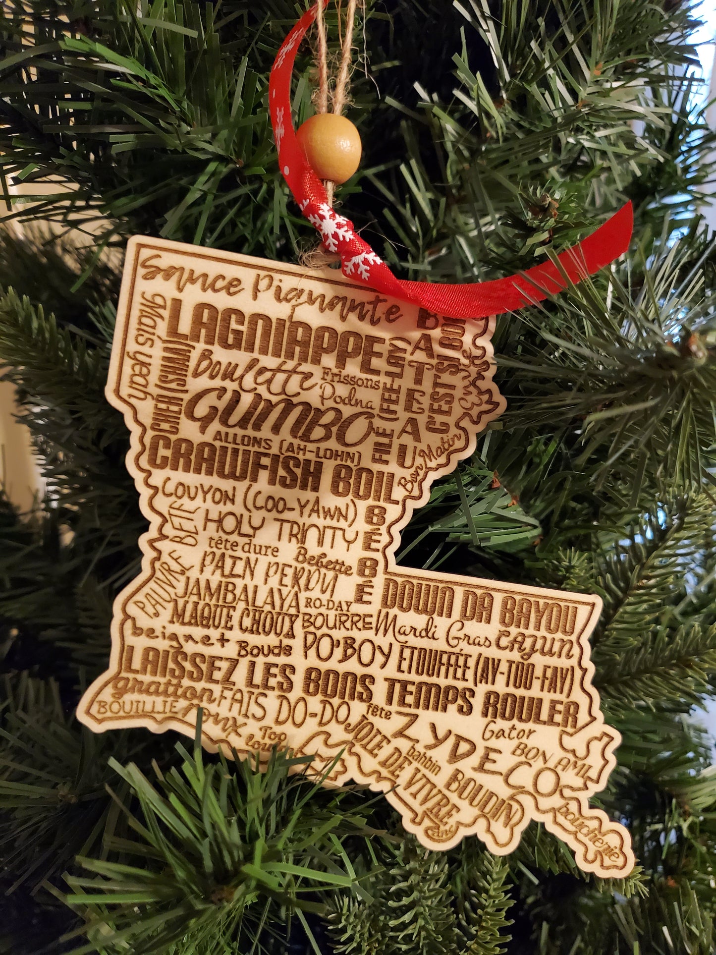 Louisiana Sayings Ornament