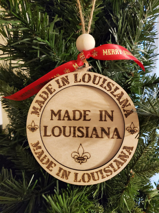 Made in Louisiana Ornament