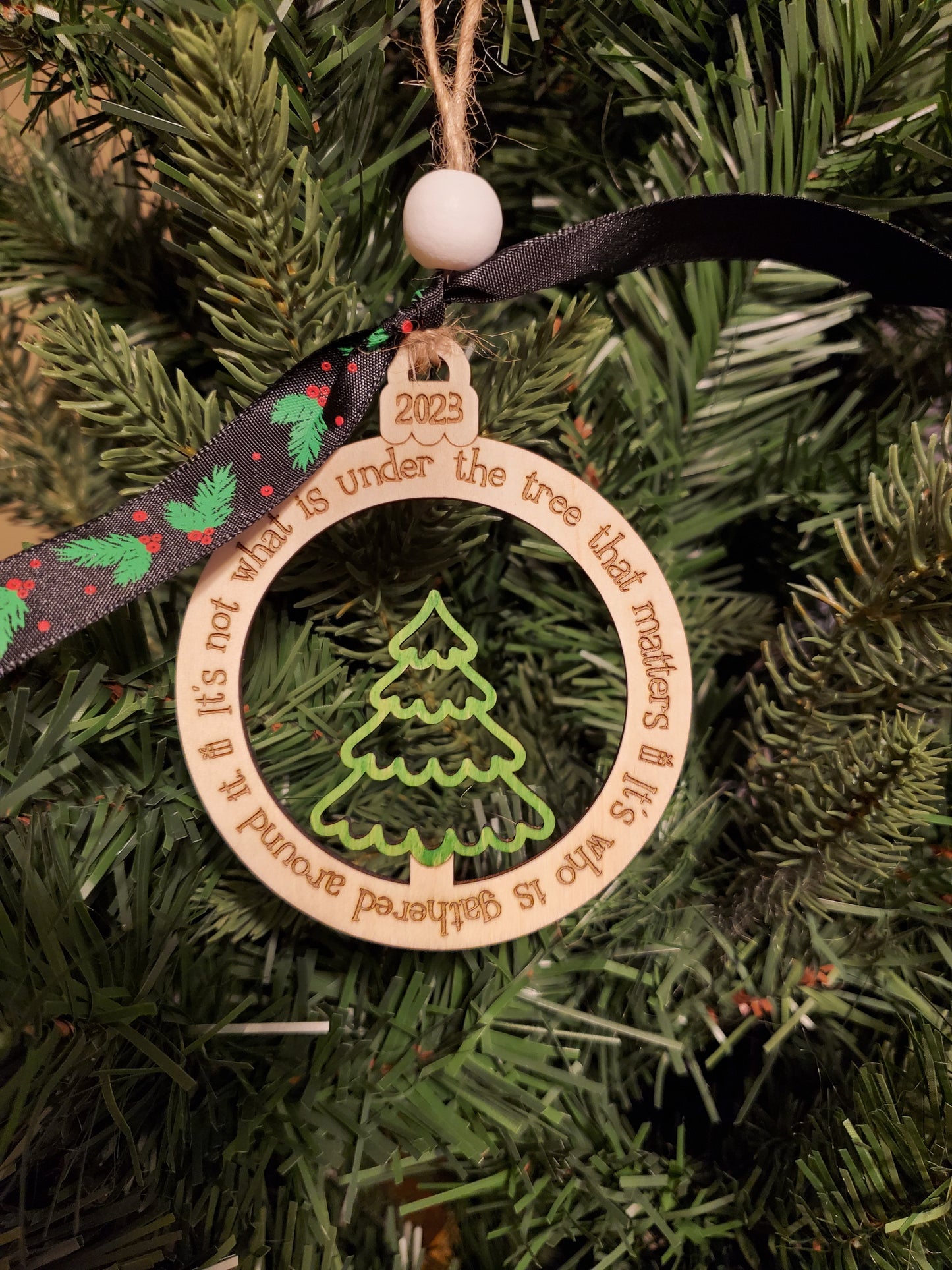 What's Under the Tree Ornament