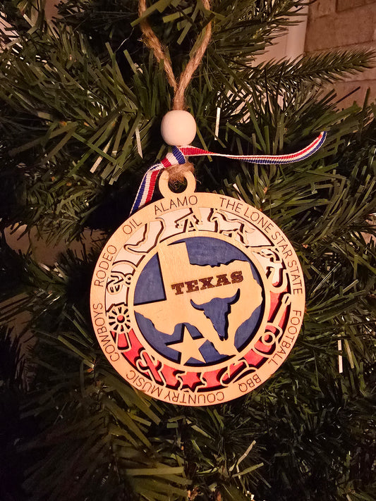 Texas Ornament