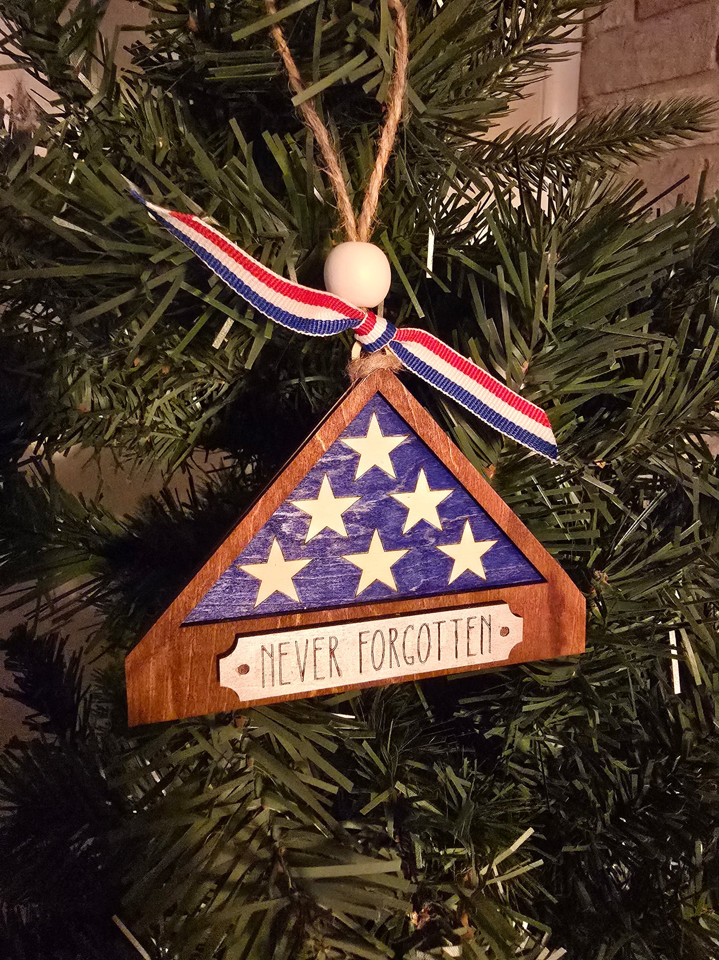 Folded Flag Ornament