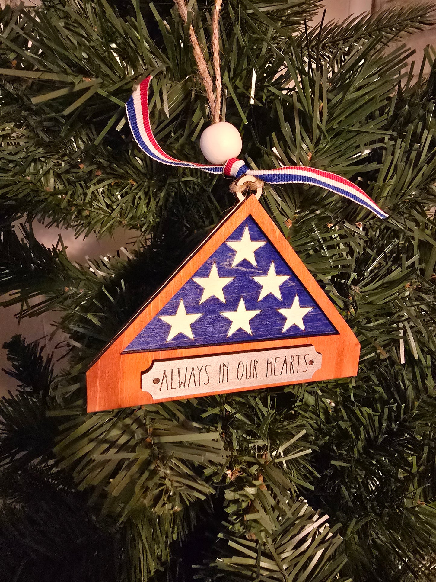 Folded Flag Ornament