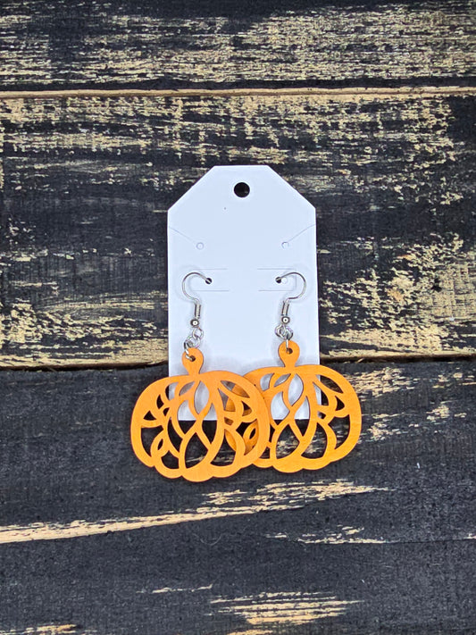 Decorative Pumpkin Earrings