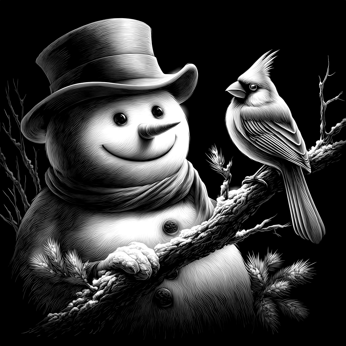 Slate Coasters - Christmas