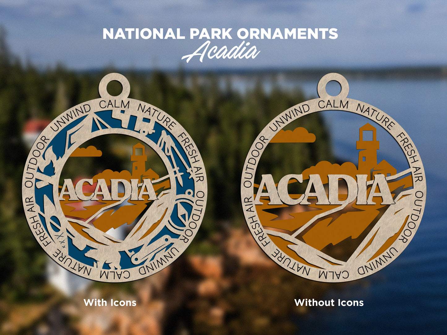 National Park Ornaments