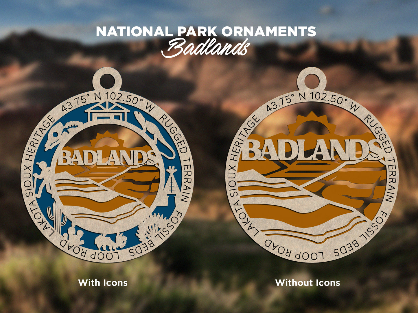 National Park Ornaments