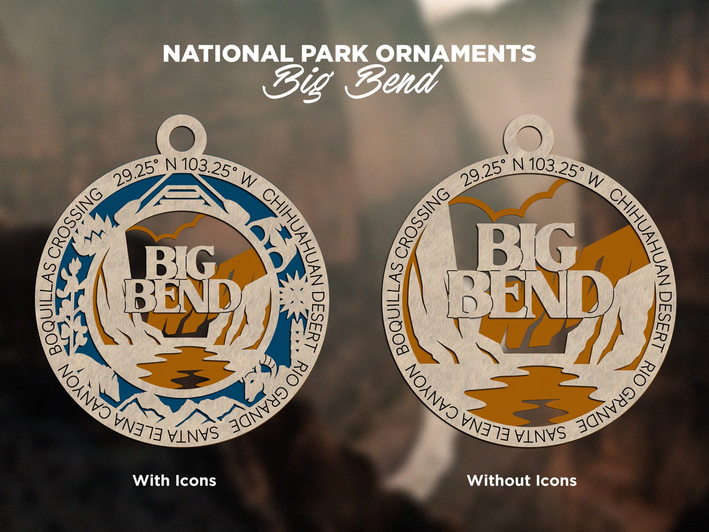 National Park Ornaments