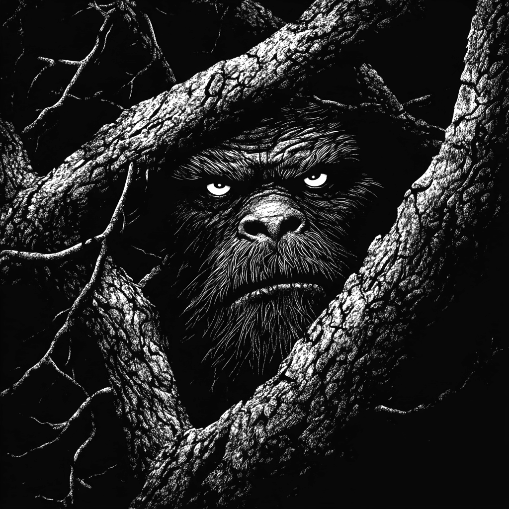 Slate Coasters - Bigfoot Second Set