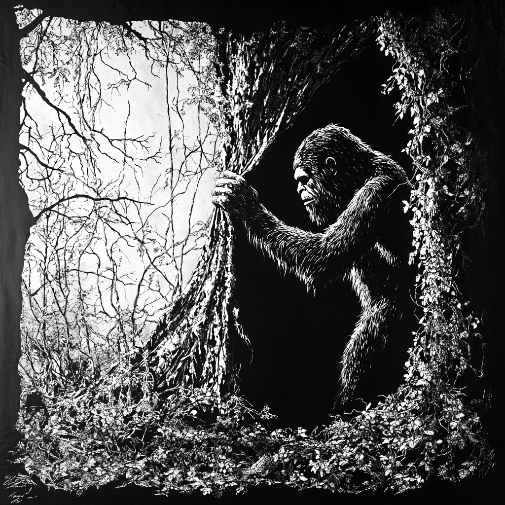 Slate Coasters - Bigfoot Second Set