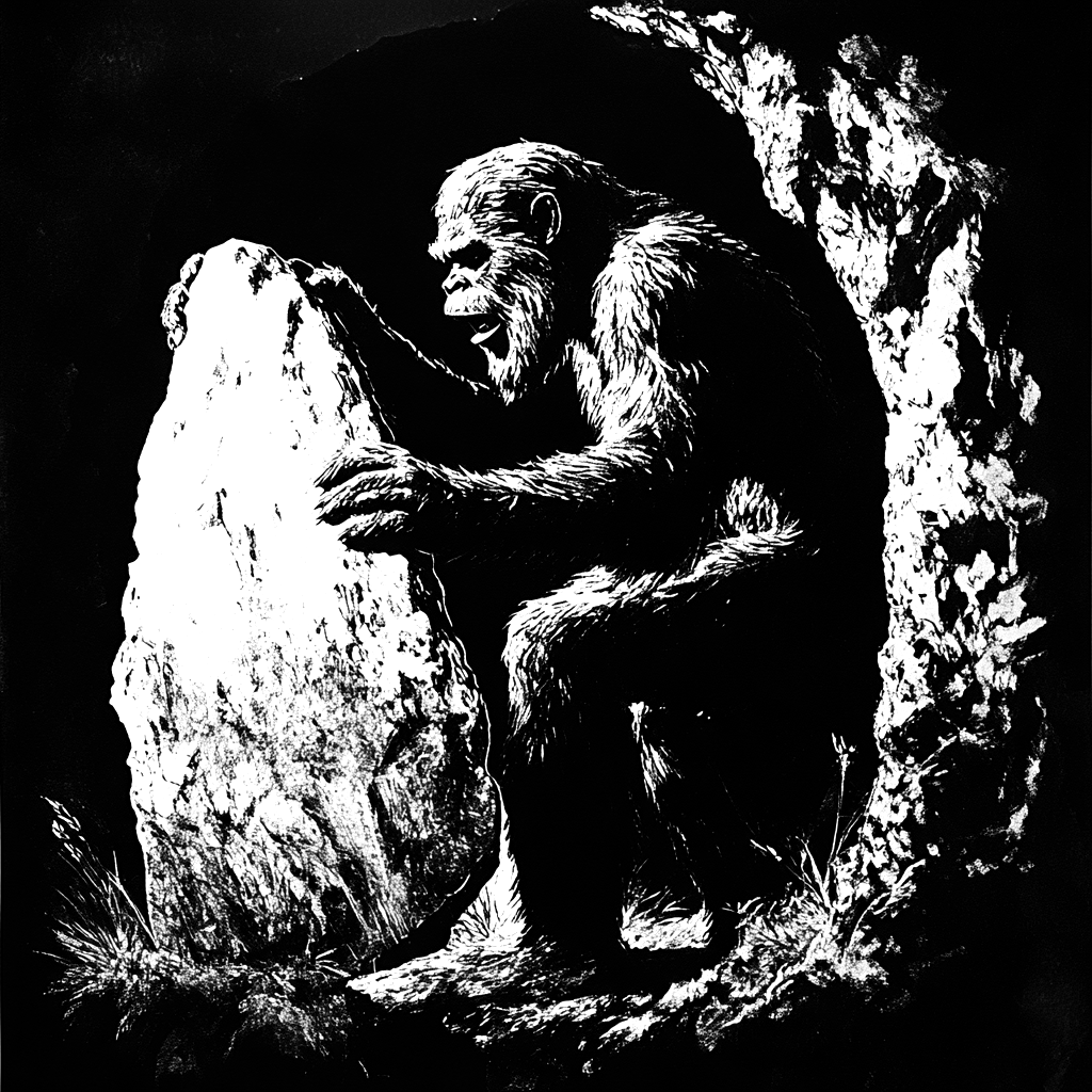 Slate Coasters - Bigfoot Second Set