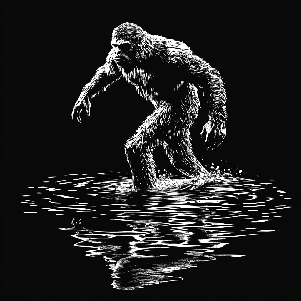 Slate Coasters - Bigfoot Second Set