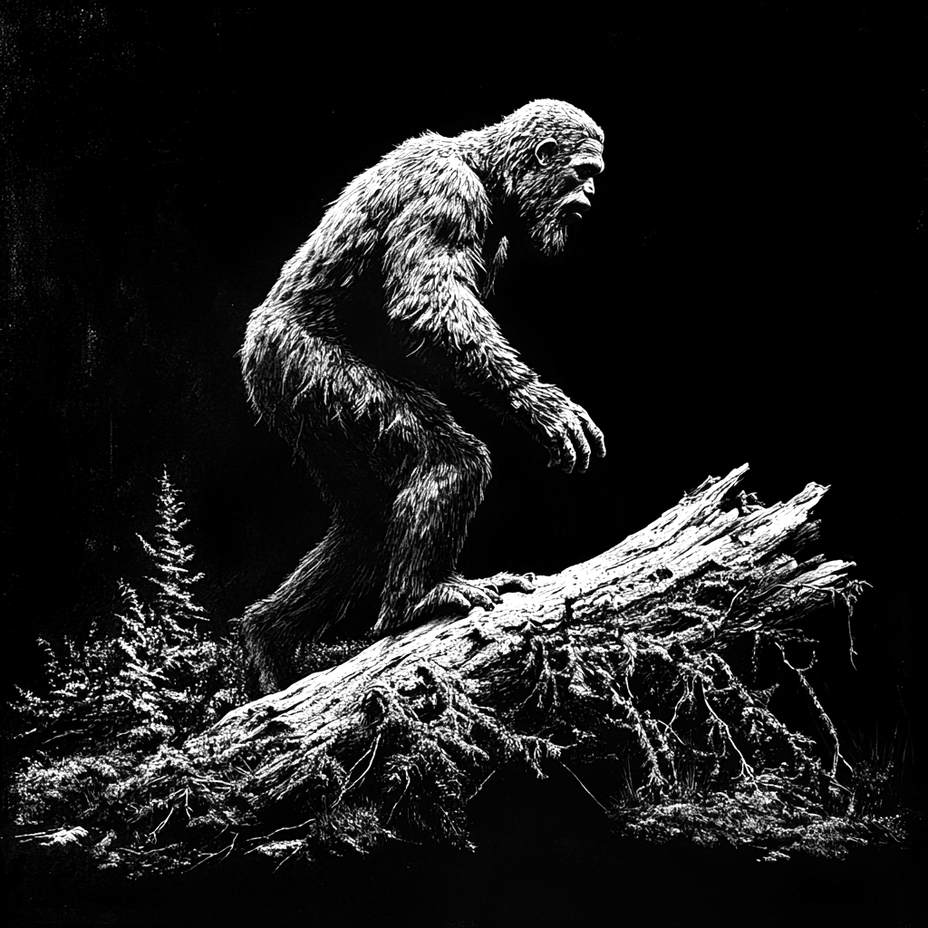 Slate Coasters - Bigfoot Second Set