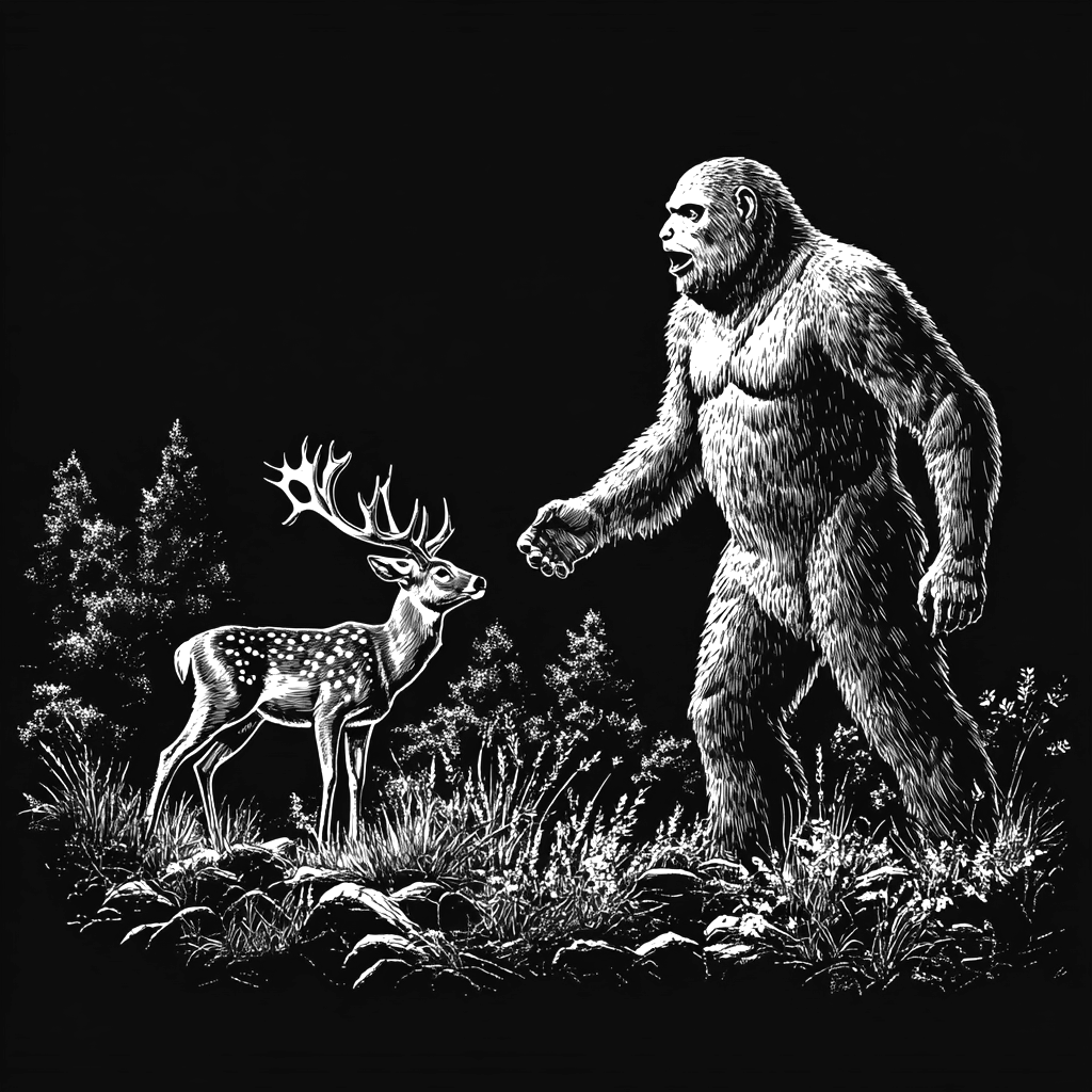 Slate Coasters - Bigfoot Second Set