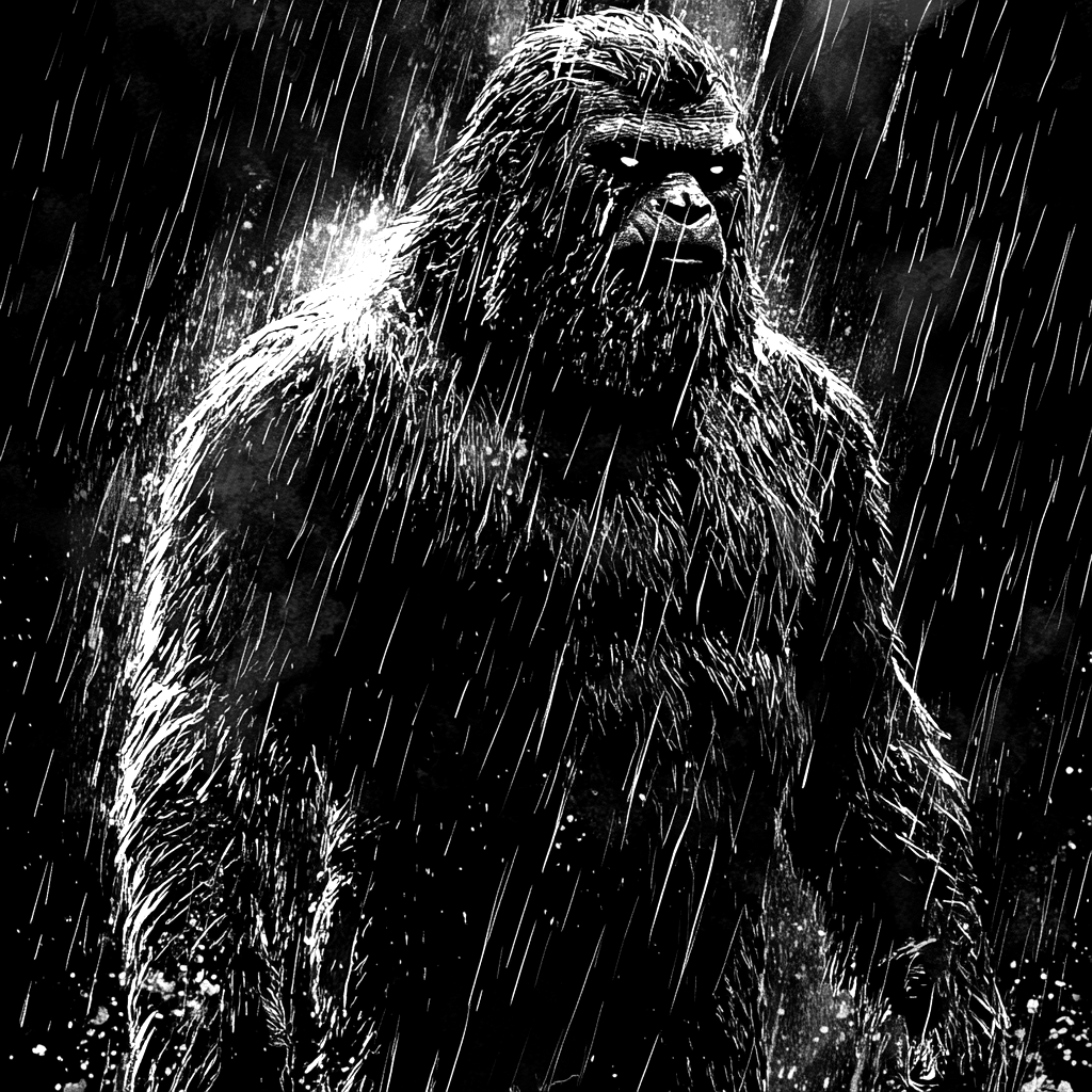 Slate Coasters - Bigfoot Second Set