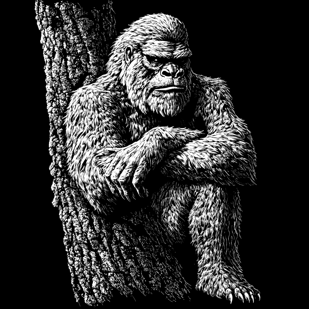 Slate Coasters - Bigfoot Second Set