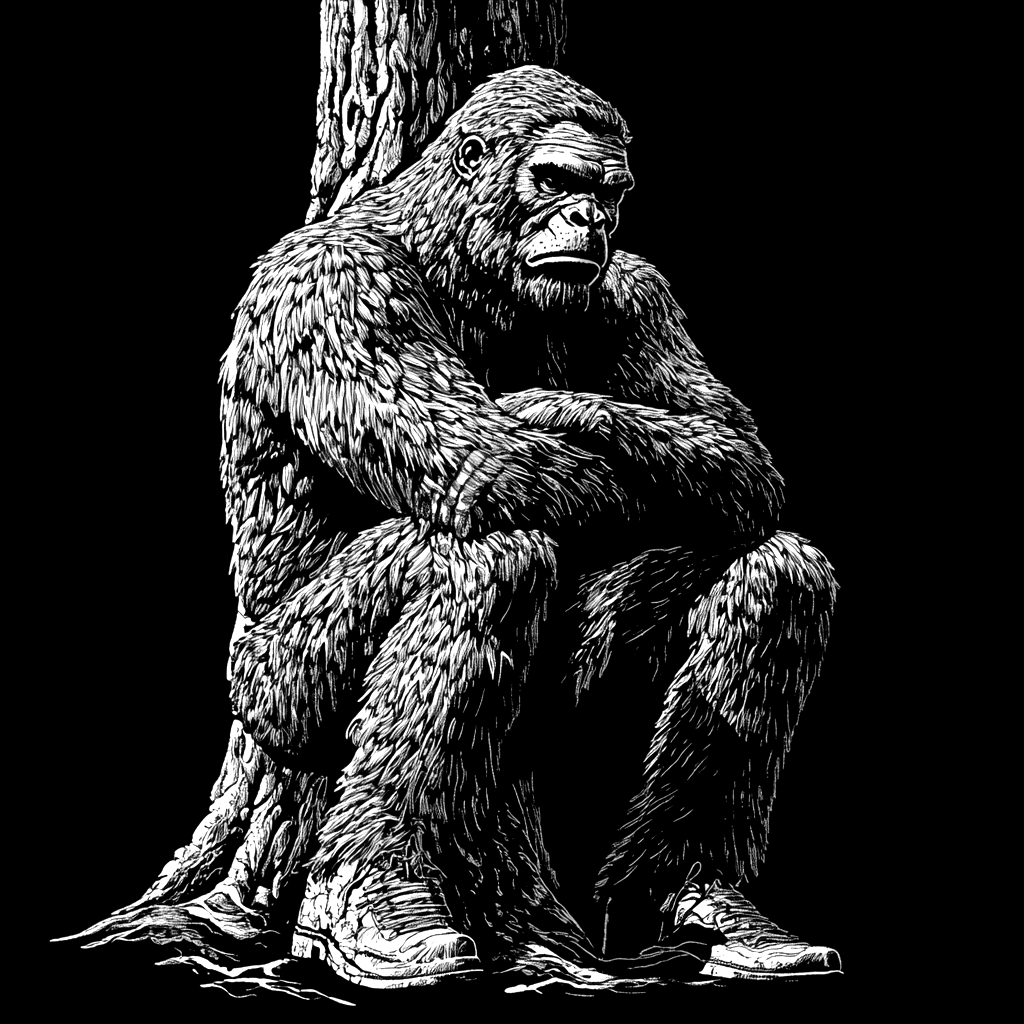 Slate Coasters - Bigfoot Second Set