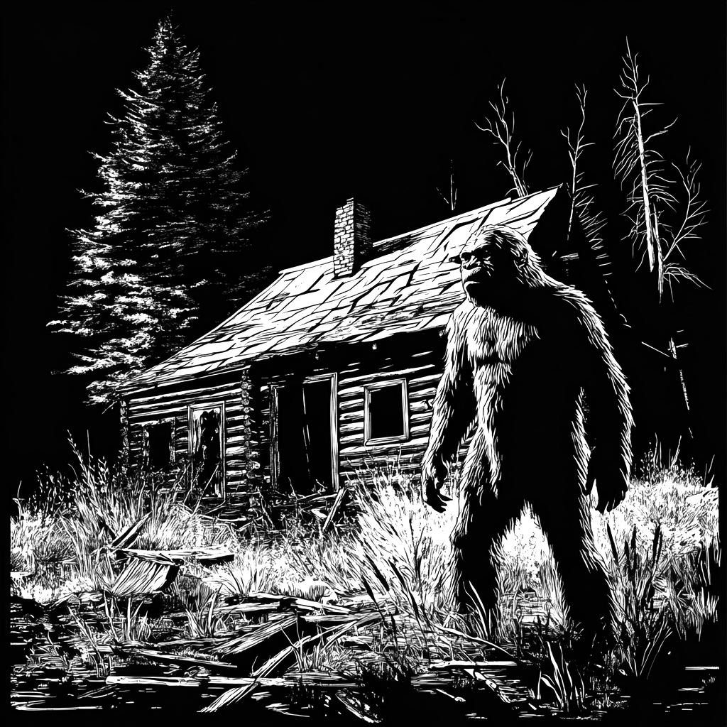 Slate Coasters - Bigfoot Second Set