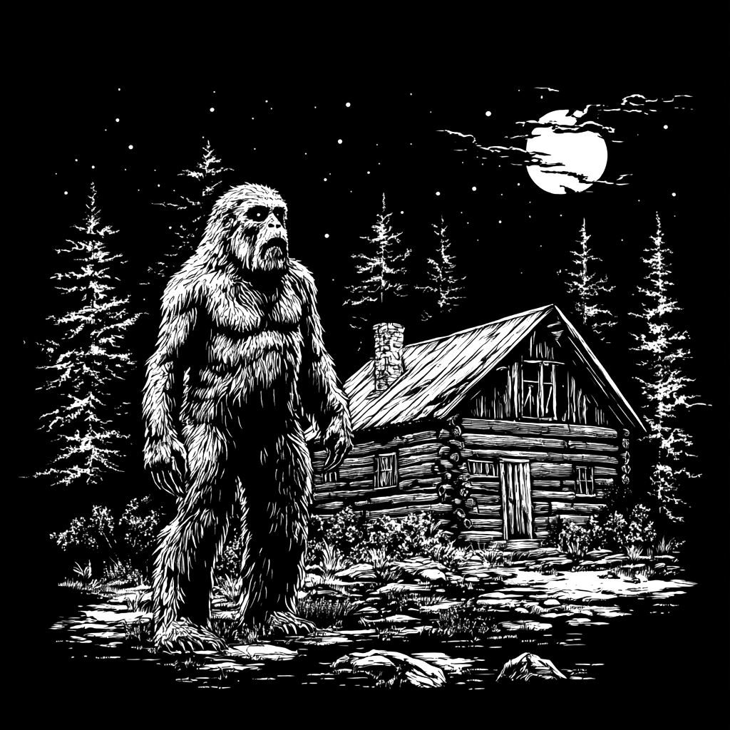 Slate Coasters - Bigfoot Second Set