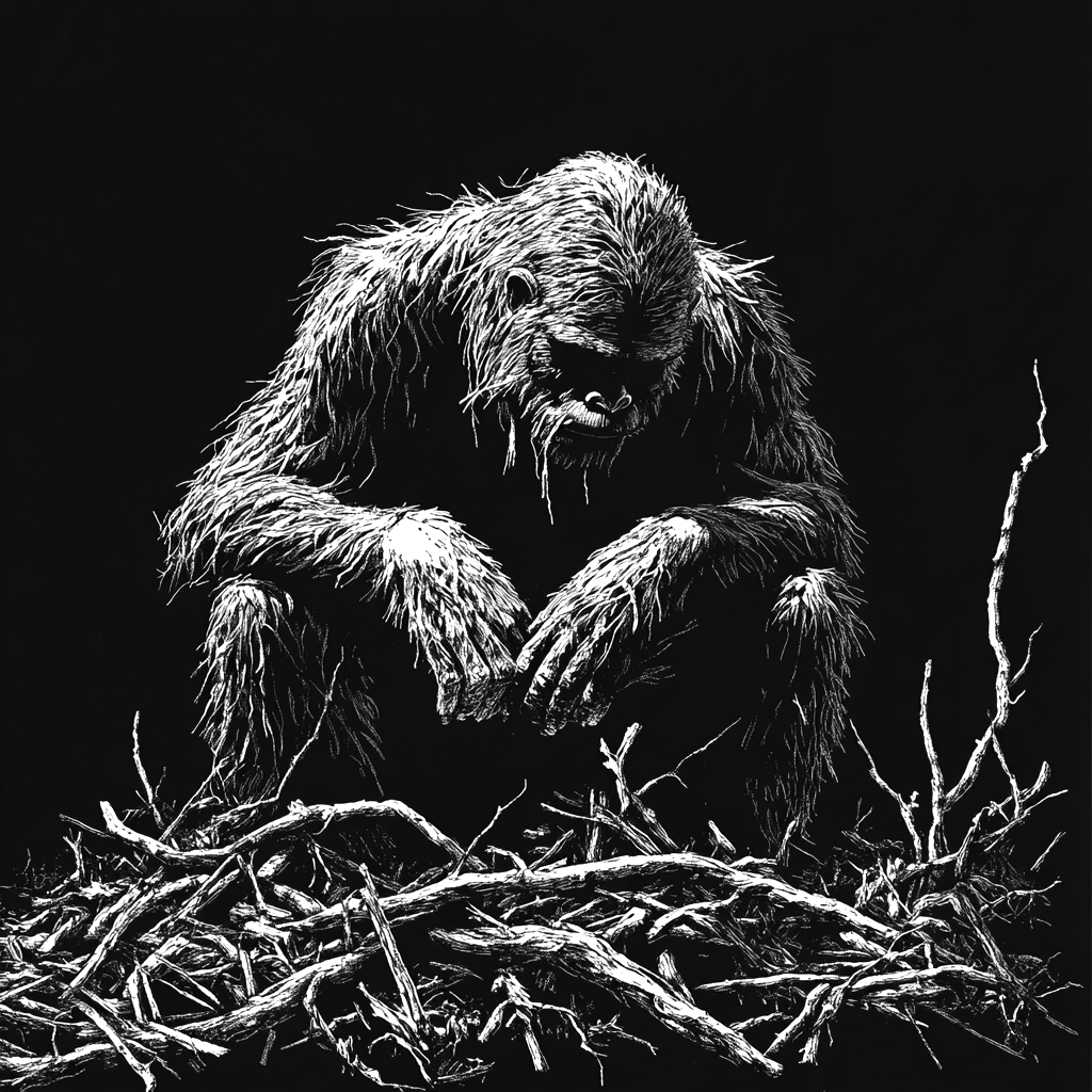Slate Coasters - Bigfoot Second Set