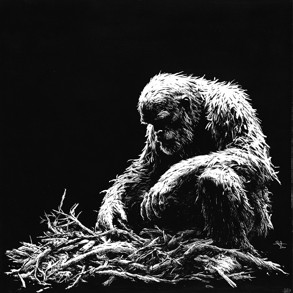 Slate Coasters - Bigfoot Second Set