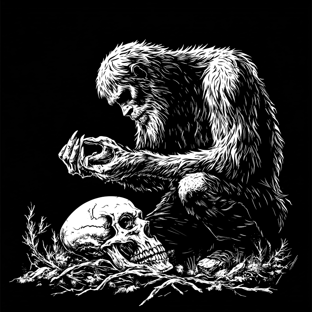 Slate Coasters - Bigfoot Second Set