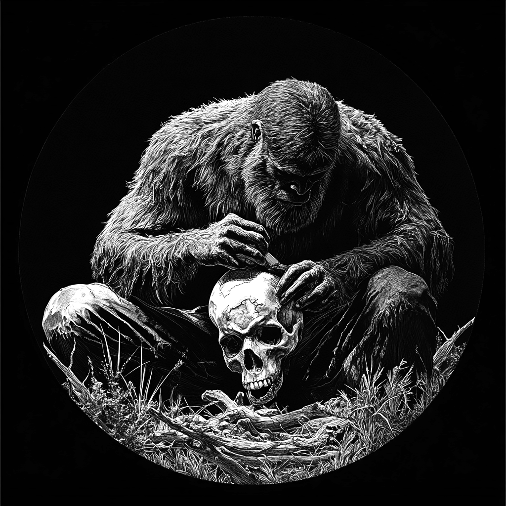 Slate Coasters - Bigfoot Second Set