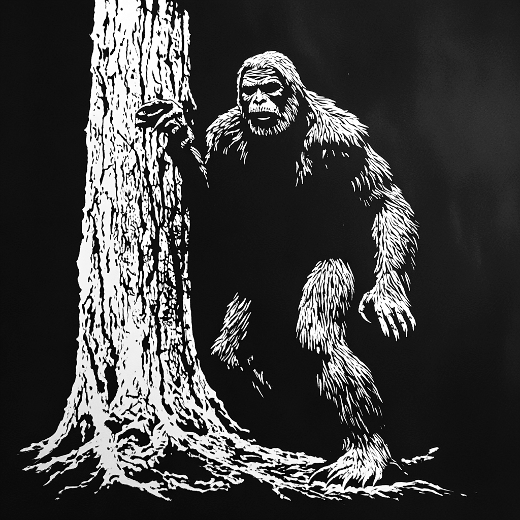 Slate Coasters - Bigfoot Second Set
