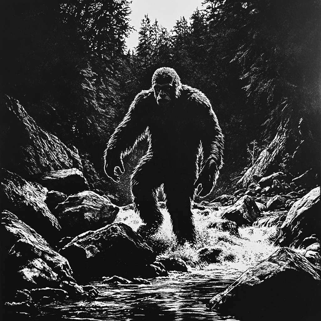 Slate Coasters - Bigfoot Second Set