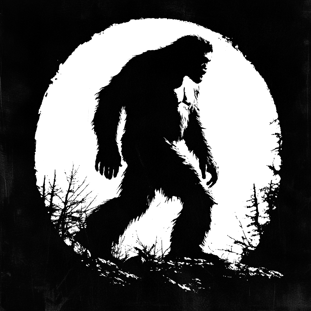 Slate Coasters - Bigfoot Second Set