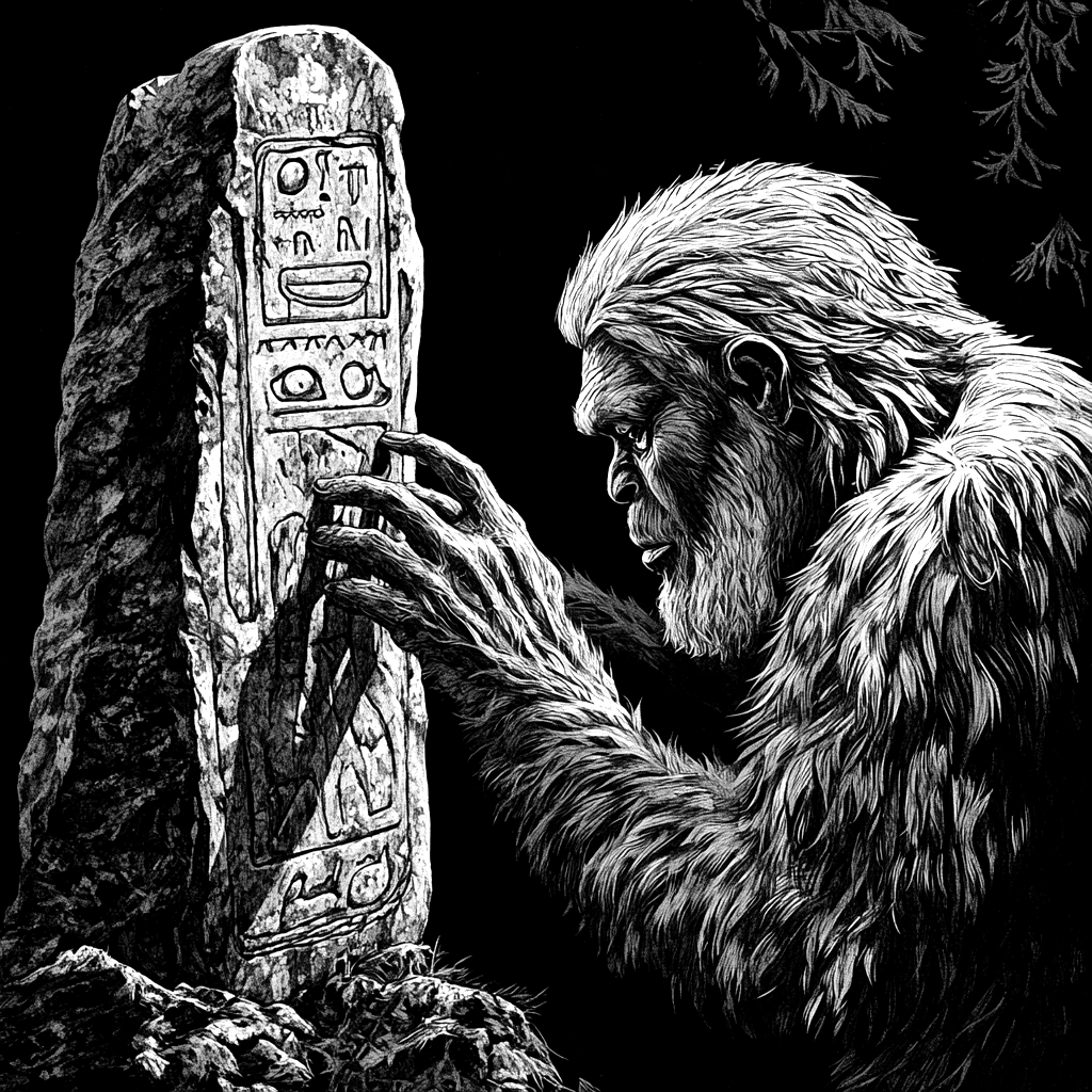 Slate Coasters - Bigfoot Second Set