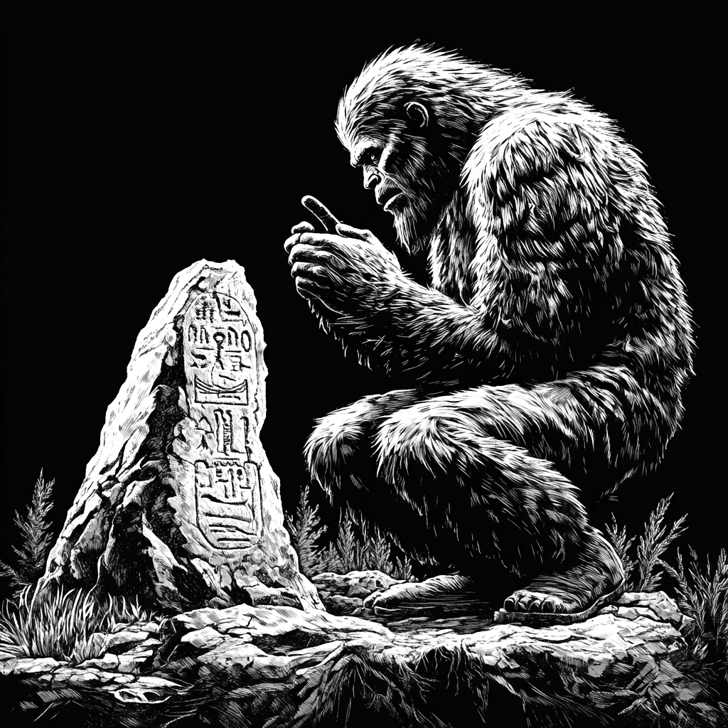 Slate Coasters - Bigfoot Second Set
