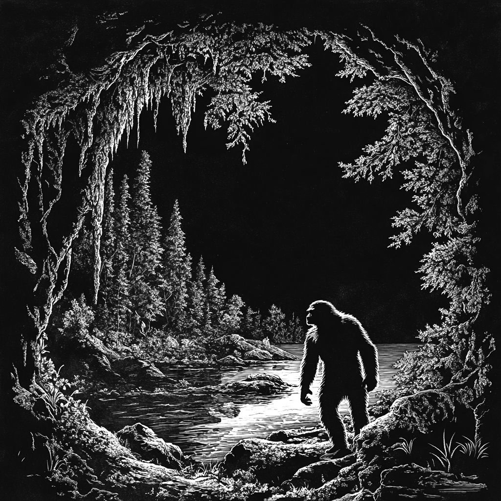 Slate Coasters - Bigfoot Second Set