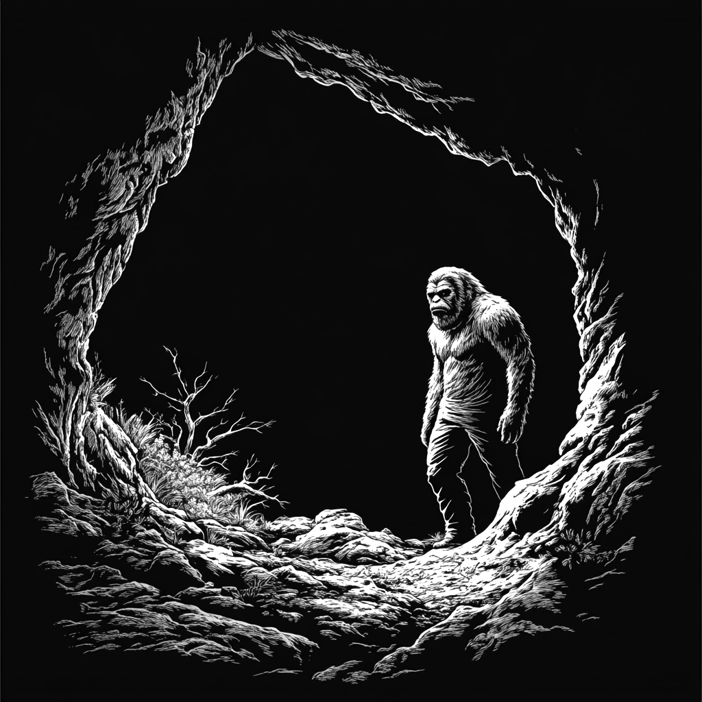 Slate Coasters - Bigfoot Second Set