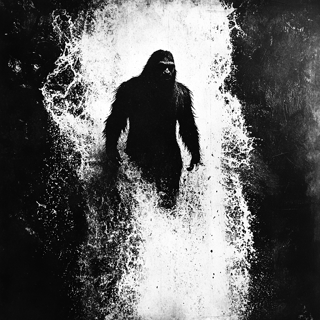 Slate Coasters - Bigfoot Second Set