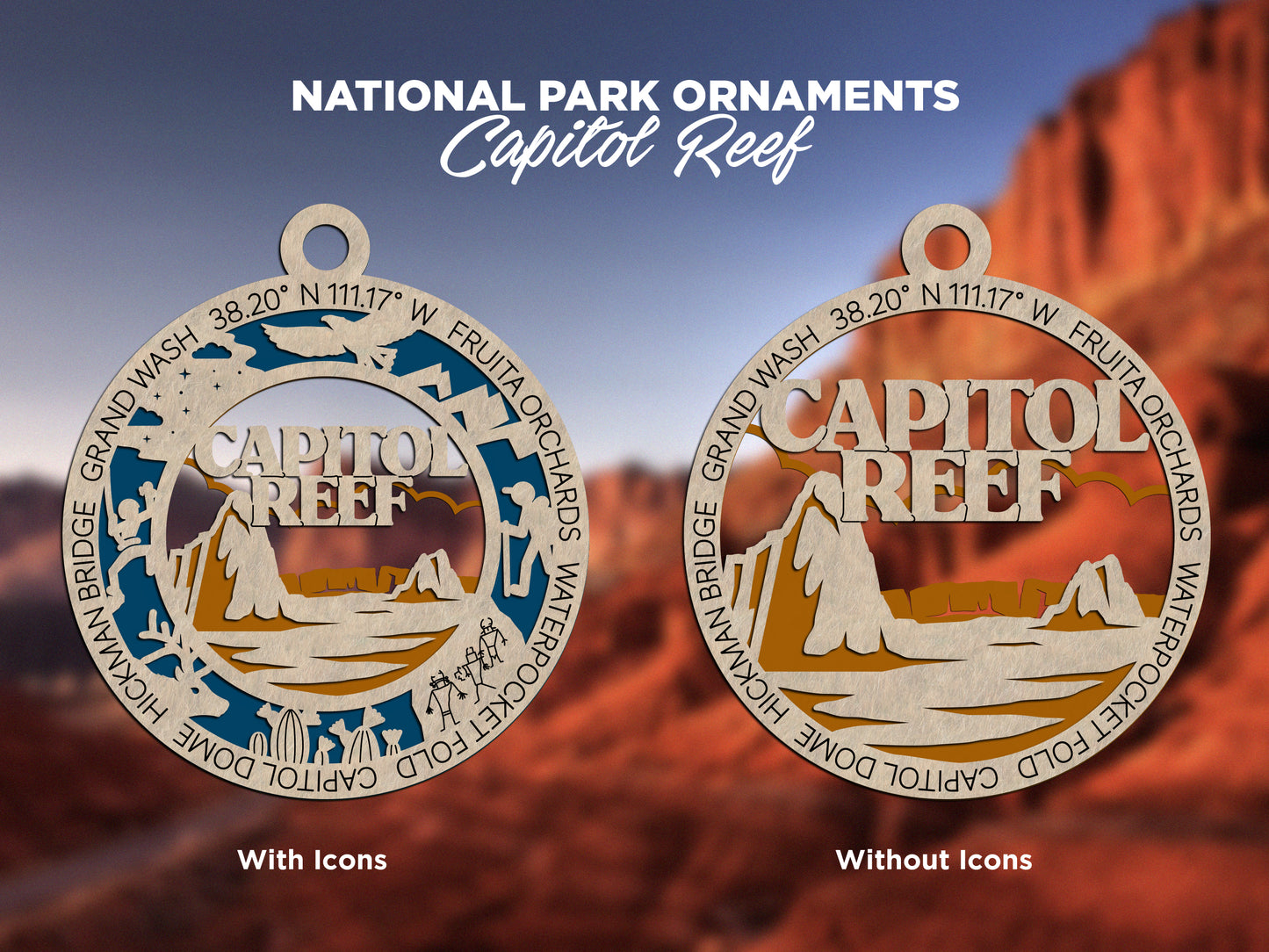 National Park Ornaments