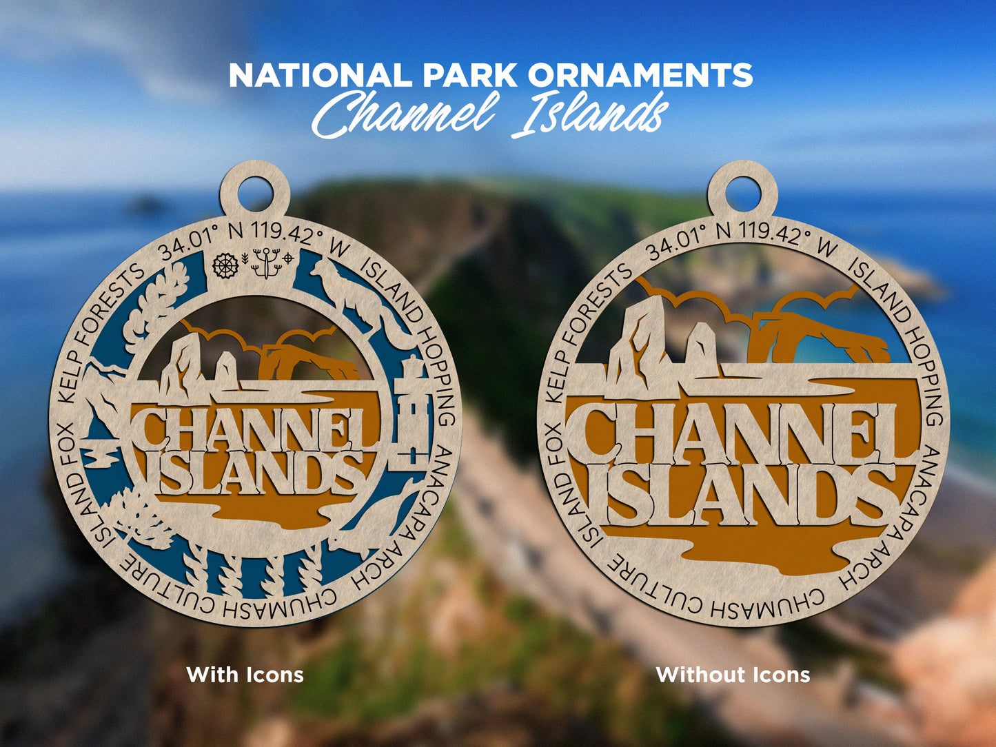 National Park Ornaments