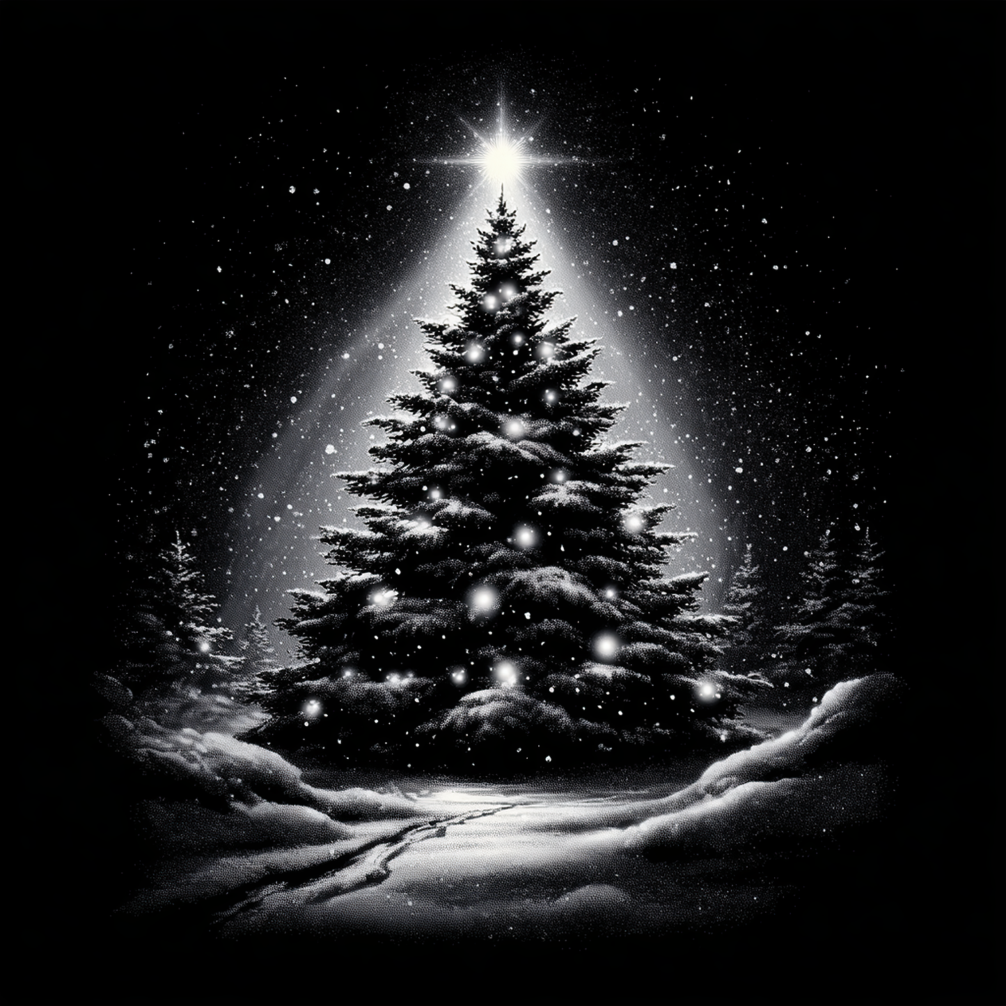 Slate Coasters - Christmas