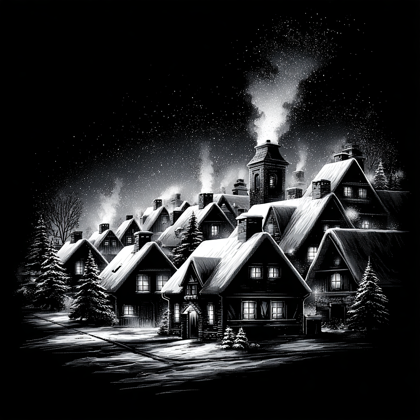 Slate Coasters - Christmas